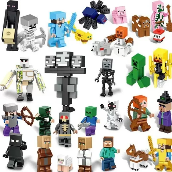 Building blocks, figureshumanoid dolls, toys, mini figures, humanoid dolls, children's toys, birthday gifts, cartoon characters.